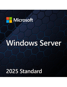 Windows Svr Std 2025 64Bit English 1pk DSP OEI DVD 16...