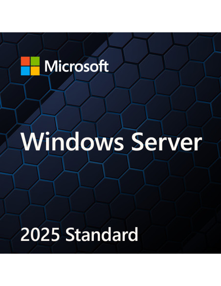 Windows Svr Std 2025 64Bit English 1pk DSP OEI DVD 16 Core "EP2-25187"