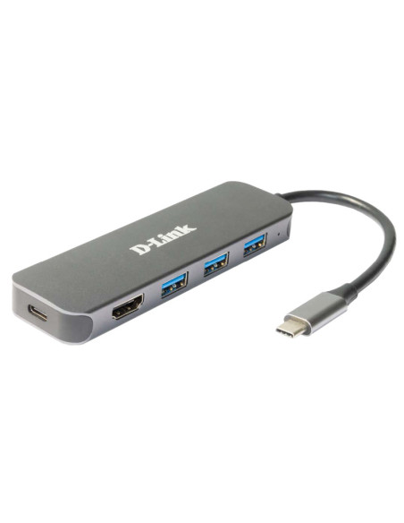 Docking station D-LINK DLINK 5-IN-1 USB-C HUB DUB-2333