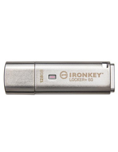 Memorii USB Kingston IronKey Locker+ 50 USB 128GB