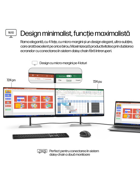 HP MONITOR Series 7 Pro 24" WUXGA -724pn "8X534E9"