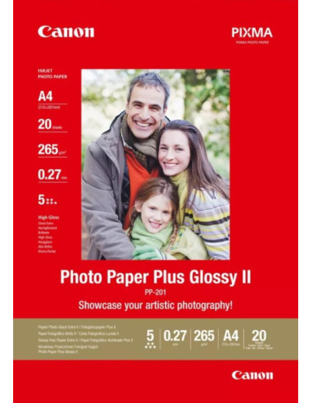 Hartie foto CANON PP-201S 10x15CM GLOSSY PHOTO PAPER