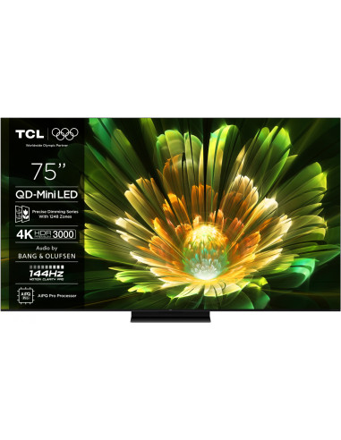 Televizoare TCL QD-MiniLED TV 4K 75''(189 cm)...