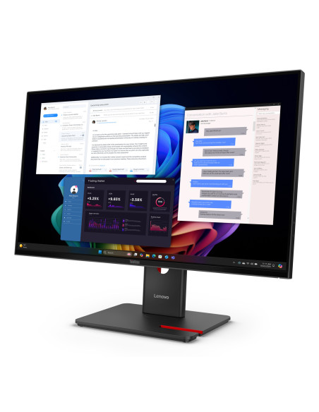 Lenovo Monitor ThinkVision T27UD-40 27" IPS UHD 4ms 350cd 1500:1 60Hz Dock HUB Tilt Swivel Lift Pivot "64AFGAT2EU"