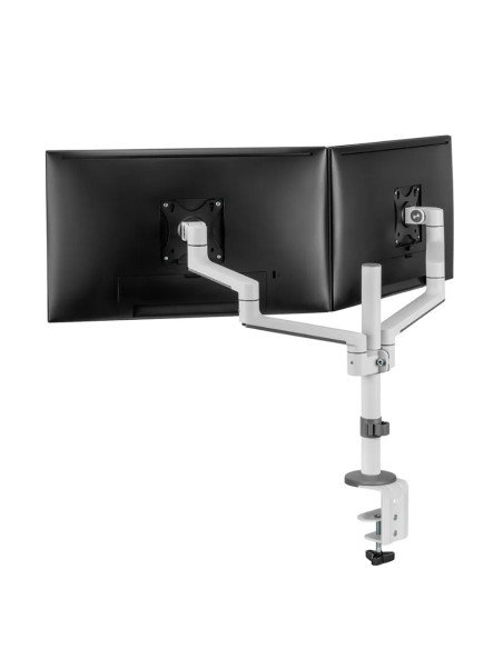Suport TV / Monitor NEOMOUNTS Suport dublu mon. birou NM 17"-27" alb