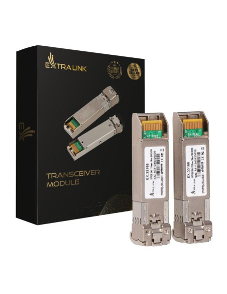 Accesorii switch-uri Extralink SFP28 25G 2-Pack 10km DOM
