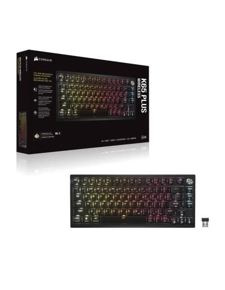 Tastaturi CORSAIR Tastatura Gaming Mecanica CR K65 PLUS RG