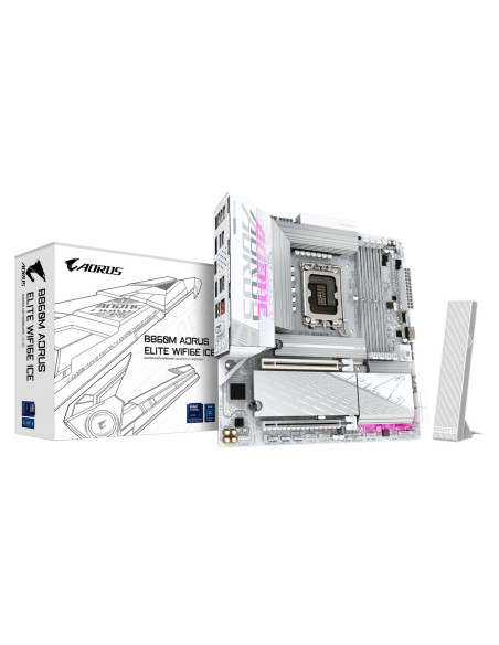 Blaci de baza GIGABYTE MB Gigabyte B860M AORUS ELITE WIFI6E ICE