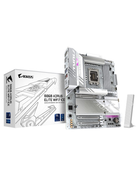 Blaci de baza GIGABYTE MB Gigabyte B860 AORUS ELITE WIFI7 ICE