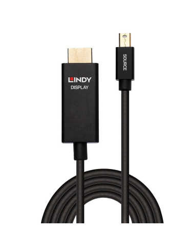 Cablu Lindy 2m Active mDP to HDMI (HDR),...