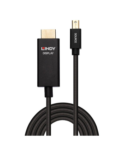 Cablu Lindy 2m Active mDP to HDMI (HDR), "LY-40922"