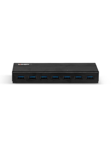 Charging Hub Lindy 7 Port USB 3.1, negru,...
