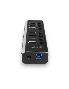 Hub Lindy 7 Port USB 3.0 3x QuickCharge "LY-43371" 2