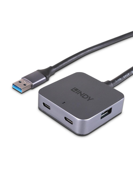 Hub Lindy 4 Port USB 3.0 5m "LY-43388"