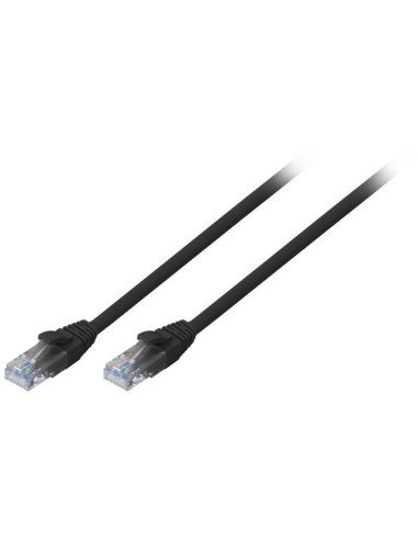 Cablu Lindy 2m Cat.6 U/UTP, Black, "LY-48078"