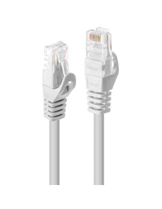 PATCH CORD Lindy - UTP 2m Cat.6 U/UTP, White "LY-48203"