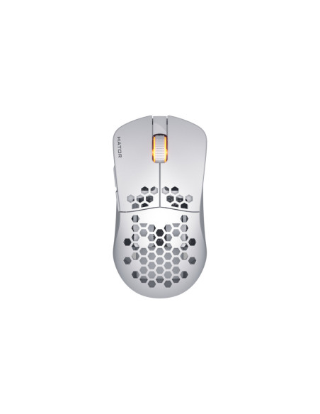 Mouse HATOR Mouse wireless Hator Stellar Pro, alb