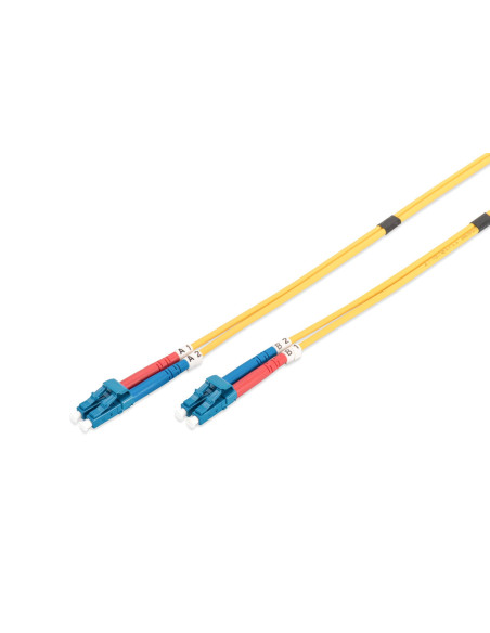 DIGITUS DK-2933-01 Fiber Optic Patch Cord LC/LC 1m duplex Singlemode OS2 "DK-2933-01"
