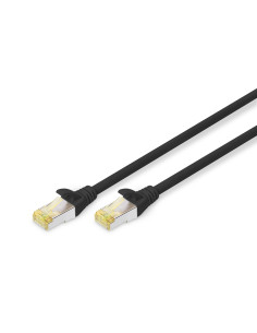 DIGITUS CAT 6A S/FTP Patchkabel, 1m, schwarz...