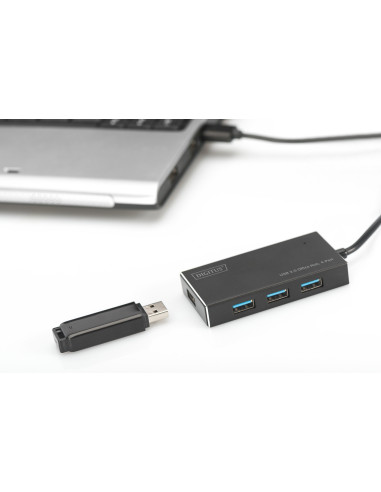 DIGITUS DA-70240-1 DIGITUS Hub 4-port USB 3.0...