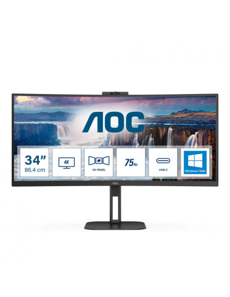MONITOR 34" AOC CU34V5CW/BK "CU34V5CW/BK"
