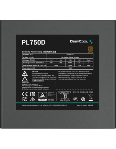 Surse PC DEEPCOOL SURSA DEEPCOOL PL750D V2