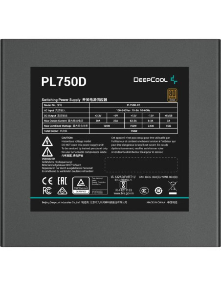 Surse PC DEEPCOOL SURSA DEEPCOOL PL750D V2