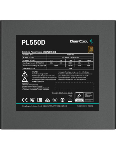 Surse PC DEEPCOOL SURSA DEEPCOOL PL550D V2