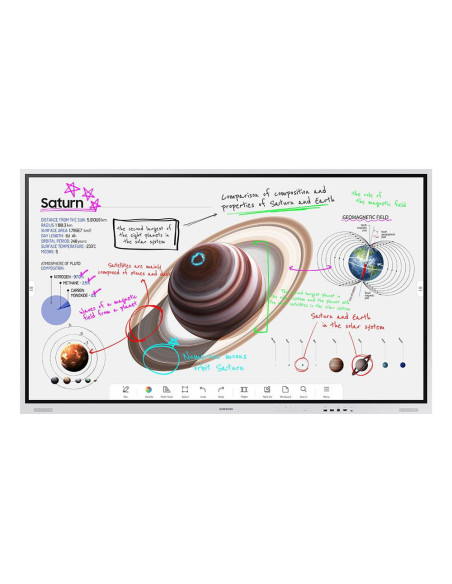 Display interactiv (tabla interactiva) Samsung Flip Pro WM75B