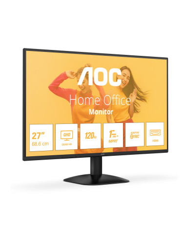 Monitor IPS LED AOC 27" Q27B35S3, QHD (2560 x...