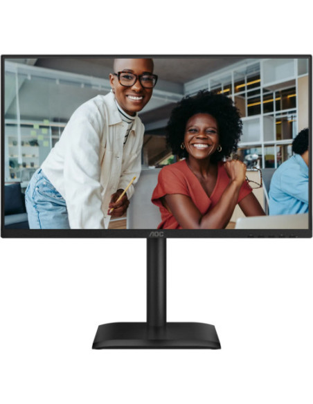 Monitor AOC 27" IPS FHD 1920x1080 120Hz 4ms HDR Mode FlickerFree Boxe 2Wx2 HA Pivot VGA HDMI DisplayPort USB hub 27E4U