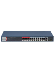 Switch-uri HIKVISION SWITCH 24PORTURI 100MBPS 2XGIGABIT 400W