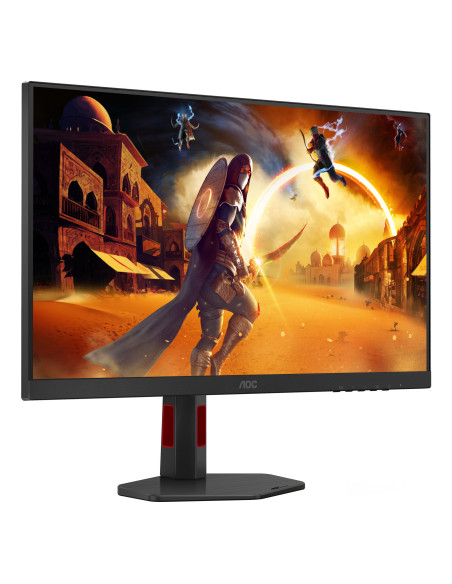Monitor Gaming Fast IPS LED AOC 27" Q27G4ZR, QHD (2560 x 1440), HDMI, DisplayPort, Pivot, 160 Hz, 0.3 ms (Negru) "Q27G4ZR"
