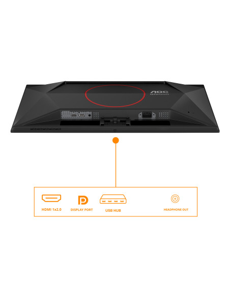 Monitor Gaming QD-OLED AOC Gaming 26.5" Q27G41ZDF, QHD (2560 x 1440), HDMI, DisplayPort, 240 Hz, 0.03 ms (Negru) "Q27G41ZDF"