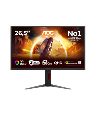 Monitor Gaming QD - OLED AOC 27" Q27G4ZD, QHD...