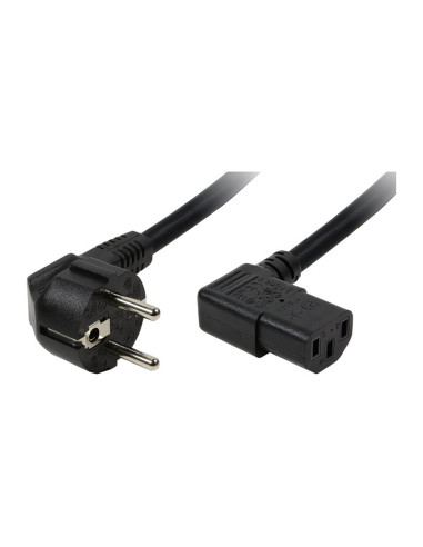 Cablu alimentare, Schuko-C13, black, 2,00m,...