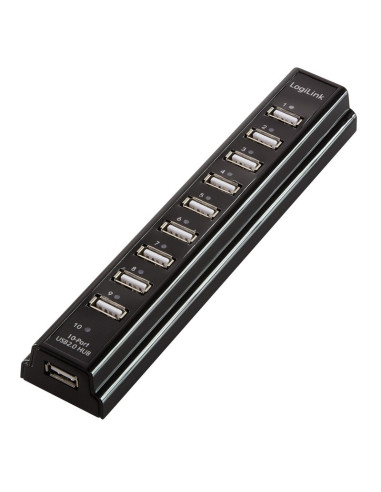 HUB extern LOGILINK, porturi USB: USB 2.0 x 10,...