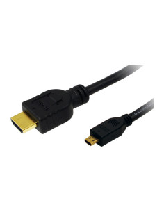 CABLU video LOGILINK, micro(D) HDMI (T) la HDMI (T) 1.4,...