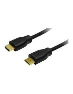 CABLU video LOGILINK, HDMI (T) la HDMI (T), 1m, conectori...