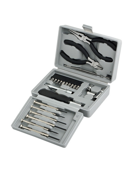 TRUSA scule LOGILINK, set: 6x micro surubelnite, 1x cutter, 1x cleste pt. telefon, 1x surubelnita cu prelungire, 10x biti (PH1,