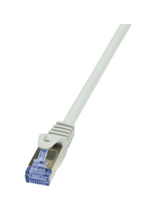 PATCH CORD S/FTP LOGILINK Cat6a, LSZH, cupru, 1 m, gri,...