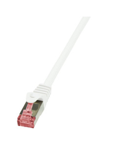 PATCH CORD S/FTP LOGILINK Cat6, LSZH, cupru, 3 m, alb,...