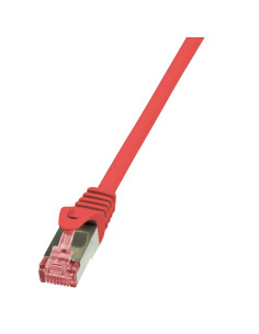 PATCH CORD S/FTP LOGILINK Cat6, LSZH, cupru, 7.5 m, rosu,...