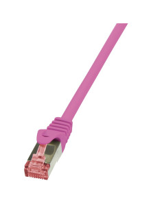 PATCH CORD S/FTP LOGILINK Cat6, LSZH, cupru, 5 m, roz,...