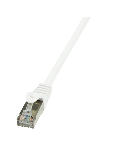 PATCH CORD FTP LOGILINK Cat6, cupru-aluminiu, 3 m, alb, AWG26, ecranat "CP2061S"