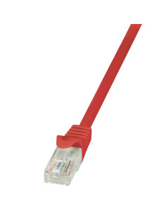 PATCH CORD UTP LOGILINK Cat6, cupru-aluminiu, 10 m, rosu,...