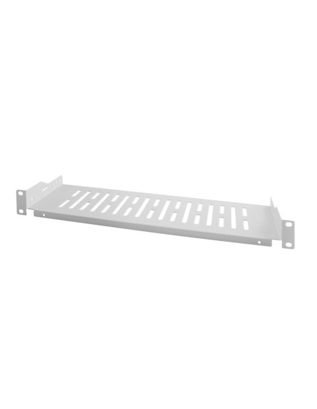 RAFT FIX LOGILINK 1U pentru rack 19", adancime 152mm, sarcina maxima 5Kg, vopsea antistatic, otel 1.5mm, grey, "SF1C25G"