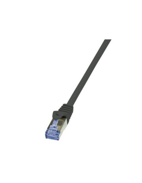 PATCH CORD S/FTP LOGILINK Cat7, LSZH, cupru, 600MHz, mufe RJ45 Cat6a, 1.5 m, negru, AWG26, dublu ecranat "CQ4043S"