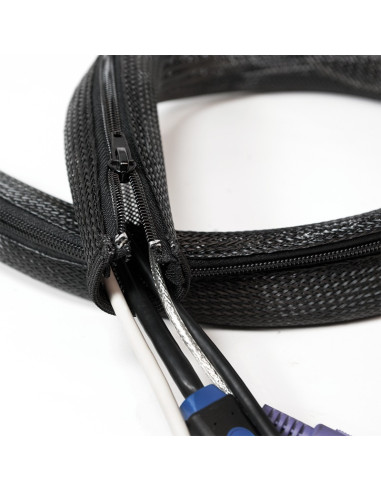 MANSON protectie cabluri LOGILINK, cu fermoar,...