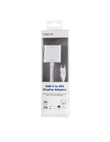 ADAPTOR video LOGILINK, adaptor USB-C (T) la...